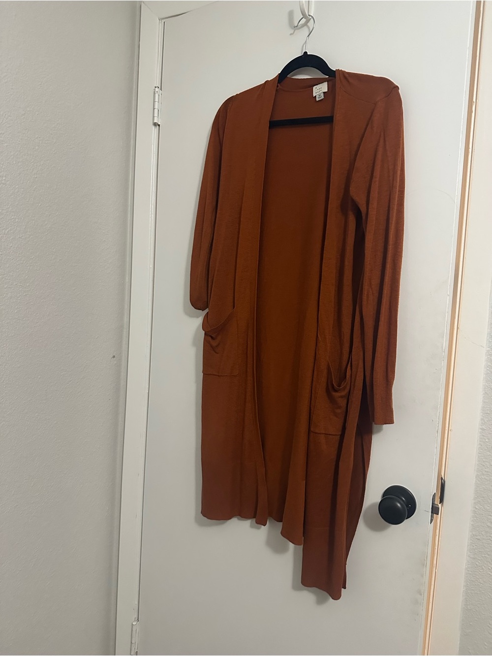 Target Rust Orange Duster Cardigan | XS | Fall 🍂🧡